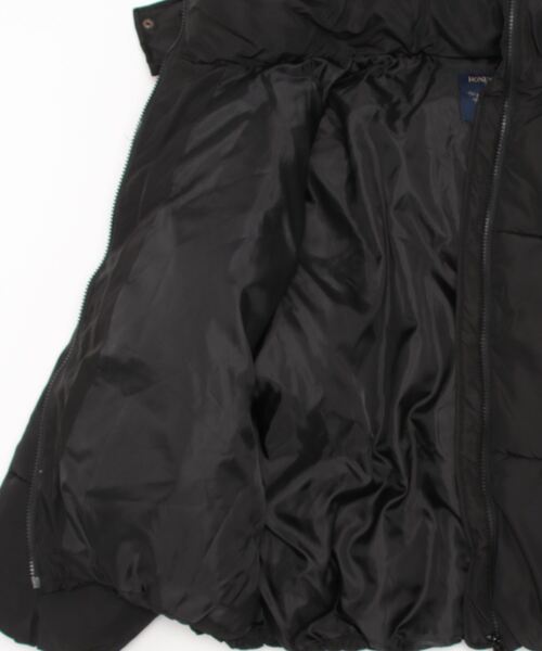 HONEYSUCKLE ROSE（ハニーサックルローズ）の「【HONEYSUCKLE ROSE】ショート中綿ジャケット（ブルゾン・レディース・オフホワイト/ベージュ/ブラック・M/L）」の11枚目の写真