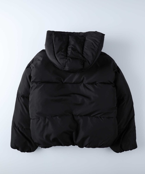 HONEYSUCKLE ROSE（ハニーサックルローズ）の「【HONEYSUCKLE ROSE】ショート中綿ジャケット（ブルゾン・レディース・オフホワイト/ベージュ/ブラック・M/L）」の12枚目の写真