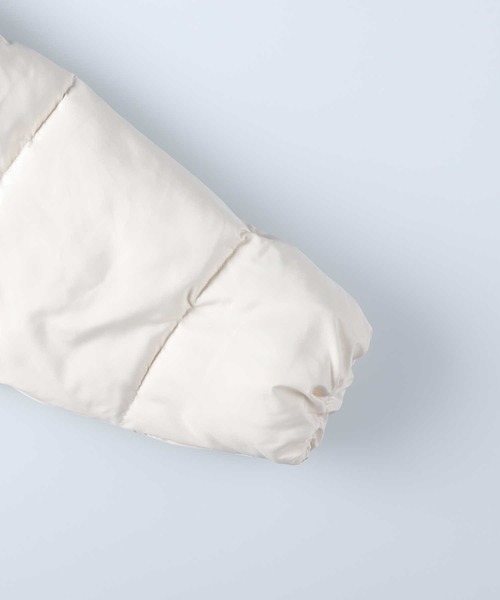 HONEYSUCKLE ROSE（ハニーサックルローズ）の「【HONEYSUCKLE ROSE】ショート中綿ジャケット（ブルゾン・レディース・オフホワイト/ベージュ/ブラック・M/L）」の13枚目の写真