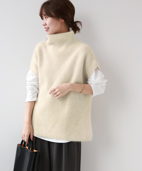 ニットジャケット美品 JOURNAL STANDARD relume 予約》［25AW新作］ダブルニットジャケット（ニット／セーター