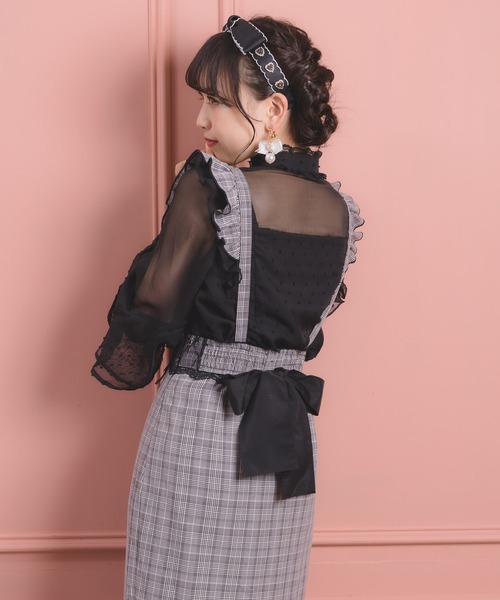 ROJITA(ロジータ)の「サス付マーメイドスカート(スカート・レディース・ブラック/グレー/ピンク・FREE)」の15枚目の写真