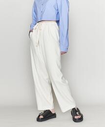 ASTRAET | ＜ASTRAET＞フラノ イージー テーパードパンツ WHITE(その他パンツ)