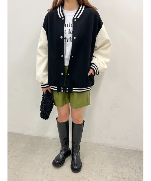 WC（ダブル シー）の「ラインスタジャン（スタジャン・レディース・ブラック/オレンジ/サックスブルー・FREE）」の22枚目の写真