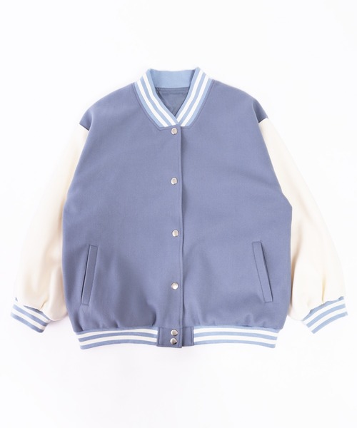 WC（ダブル シー）の「ラインスタジャン（スタジャン・レディース・ブラック/オレンジ/サックスブルー・FREE）」の6枚目の写真