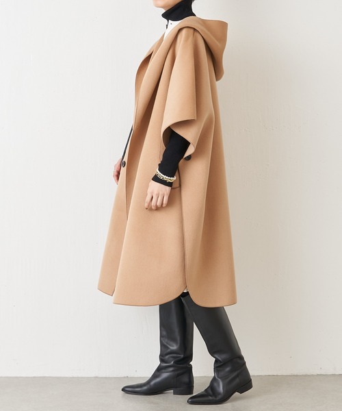 【最終お値下げ】ビアズリー ポンチョコート BEARDSLEY（ビアズリー）の「フードポンチョコート（その他