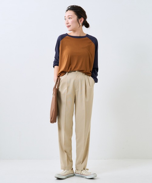 ハイウエストテーパードパンツ（スラックス）｜FREAK'S STORE（フリークスストア）