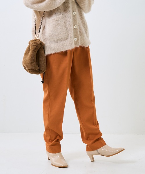 ハイウエストテーパードパンツ（スラックス）｜FREAK'S STORE（フリークスストア）