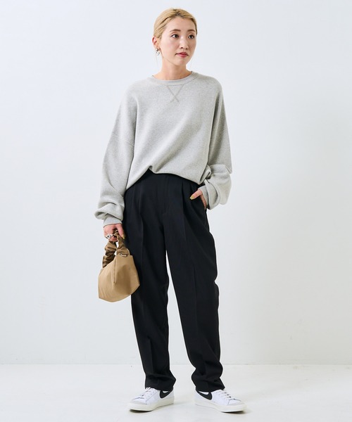 ハイウエストテーパードパンツ（スラックス）｜FREAK'S STORE（フリークスストア）