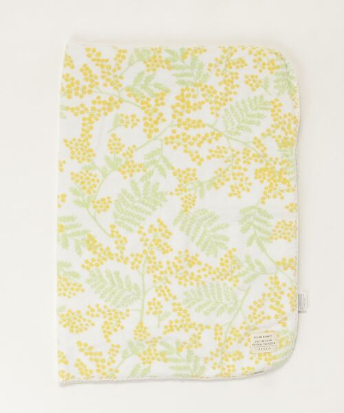 COMMON WARE（コモンウェアー）の「EC:LEAFLETS/MIX BOA BLANKET