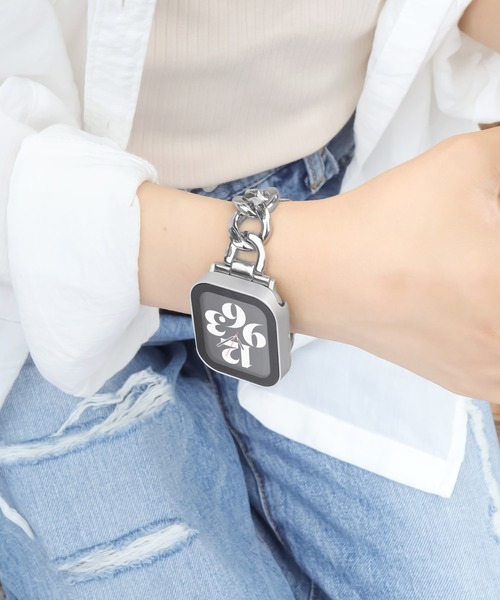 Urban Coral(アーバンコーラル)の「Apple Watch Band / アップルウォッチ バンド チェーン / Urban Coral(デジタル腕時計・レディース・ブラック/ピンク/シルバー/ピンクゴールド/ゴールド系その他/ゴールド・40mm/44mm)」の20枚目の写真