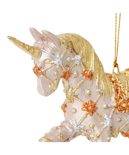 セール】レジンオーナメント ユニコーン ピンク（インテリア雑貨
