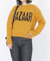 MARY QUANT | BAZAARアイコンロゴ プルオーバー(ニット/セーター)