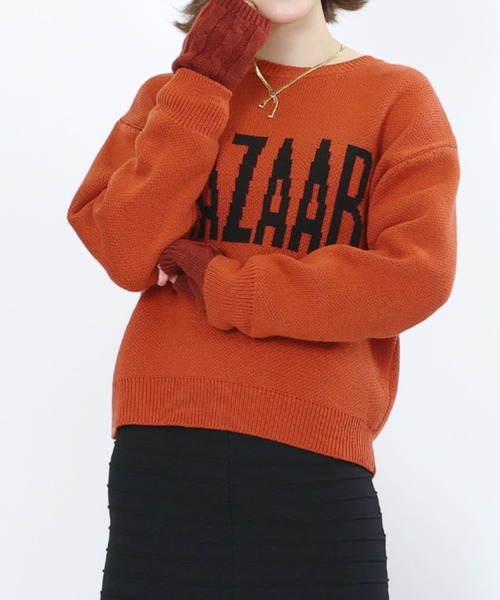 MARY QUANT マリークワント ニット カーディガン 38 オレンジ PUBLUX（パブリュクス）の「MARY QUANT/マリークヮント ワッペン