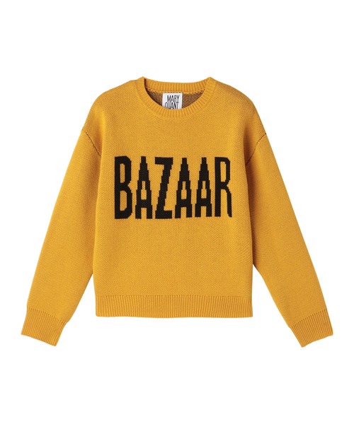MARY QUANT（マリークワント）の「BAZAARアイコンロゴ プルオーバー（ニット/セーター・レディース・イエロー/オレンジ/ホワイト/ブラック・M）」の18枚目の写真