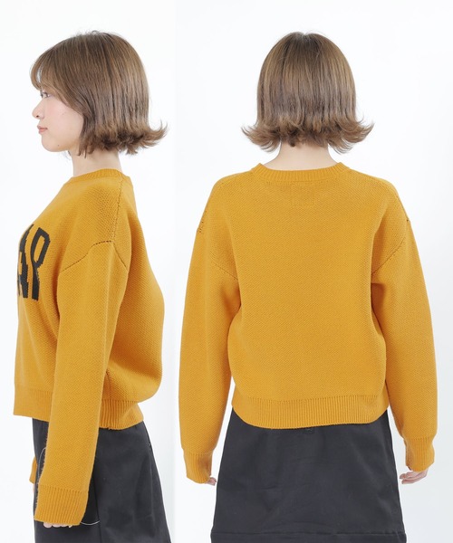 MARY QUANT（マリークワント）の「BAZAARアイコンロゴ プルオーバー（ニット/セーター・レディース・イエロー/オレンジ/ホワイト/ブラック・M）」の20枚目の写真