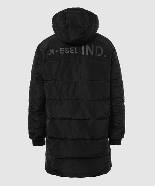 DIESEL(ディーゼル)の「メンズ ウィンタージャケット コート 中綿 ナイロン(その他アウター・メンズ・ネイビー/ブラック・LARGE/X-LARGE/SMALL/MEDIUM)」の18枚目の写真