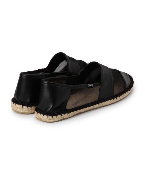 BEAUTY&YOUTH UNITED ARROWS(ビューティーアンドユースユナイテッドアローズ)の「BYBC SOLUDOS メッシュxボーダー スリッポン◆(その他シューズ・レディース・ホワイト/ブラック・7/9/6/8)」の6枚目の写真
