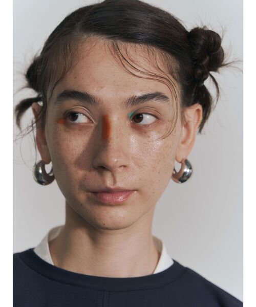 UN3D.(アンスリード)の「オーバルボリュームピアス(ピアス(両耳用)・レディース・ゴールド/シルバー・FREE)」の11枚目の写真