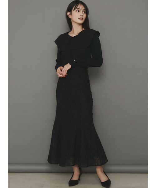 RESEXXY（リゼクシー）の「【WEB限定】カットワークレースマーメイドスカート（スカート・レディース・ブルー/ブラック/マスタード・FREE）」の19枚目の写真