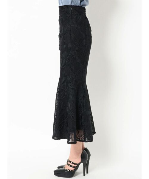 RESEXXY（リゼクシー）の「【WEB限定】カットワークレースマーメイドスカート（スカート・レディース・ブルー/ブラック/マスタード・FREE）」の22枚目の写真