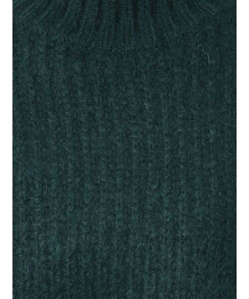 MURUA（ムルーア）の「ショートクラッシュニット（ニット/セーター・レディース・グリーン/アイボリー/ダークグレー・FREE）」の18枚目の写真