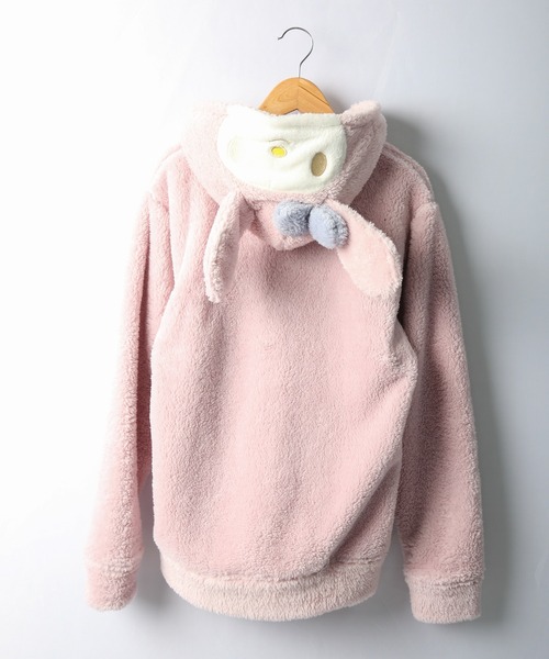 セール】sanrio シナモロール なりきり フリース パーカー