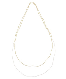 ikka | ビーズロングネックレス(ネックレス)