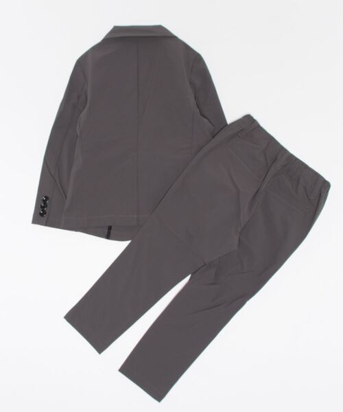 BeBe(ベベ)の「BeBe/フォーマルナイロンストレッチジャケットパンツセットアップ(110~130cm)(セットアップ・キッズ・グレー・120/130/110)」の22枚目の写真