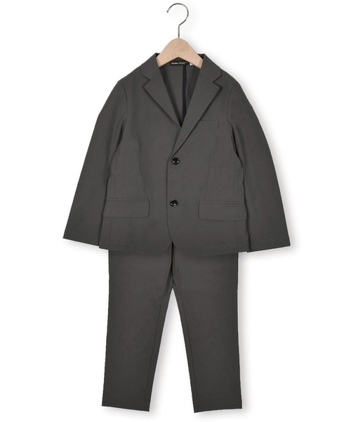 BeBe(ベベ)の「BeBe/フォーマルナイロンストレッチジャケットパンツセットアップ(110~130cm)(セットアップ・キッズ・グレー・120/130/110)」の8枚目の写真