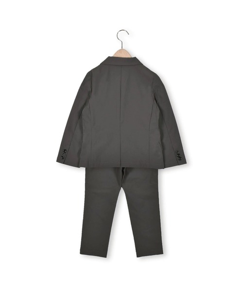 BeBe(ベベ)の「BeBe/フォーマルナイロンストレッチジャケットパンツセットアップ(110~130cm)(セットアップ・キッズ・グレー・120/130/110)」の9枚目の写真