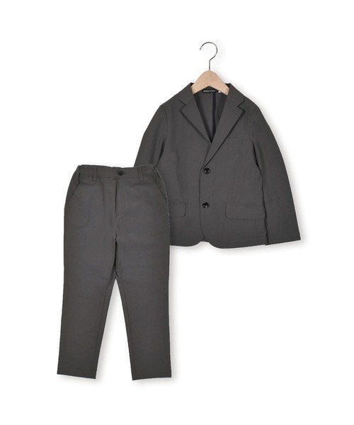 BeBe(ベベ)の「BeBe/フォーマルナイロンストレッチジャケットパンツセットアップ(110~130cm)(セットアップ・キッズ・グレー・120/130/110)」の10枚目の写真