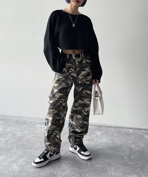 PAGEBOY（ページボーイ）の「ARMYローライズパンツ（その他パンツ・レディース・ブラック系その他/グリーン系その他・SMALL/MEDIUM/LARGE）」の5枚目の写真