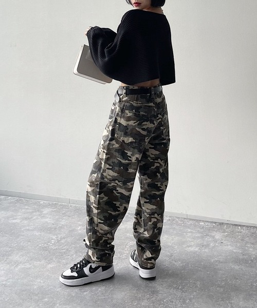 PAGEBOY（ページボーイ）の「ARMYローライズパンツ（その他パンツ・レディース・ブラック系その他/グリーン系その他・SMALL/MEDIUM/LARGE）」の6枚目の写真