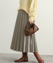 URBAN RESEARCH DOORS | ウールライクプリーツスカート(スカート)