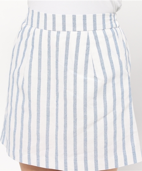 Chico(チコ)の「ストライプイージーBOXスカート(スカート・レディース・ブルー・FREE)」の5枚目の写真