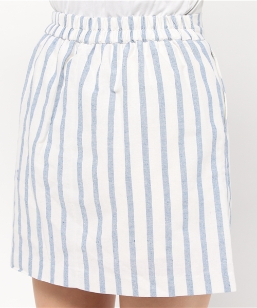 Chico(チコ)の「ストライプイージーBOXスカート(スカート・レディース・ブルー・FREE)」の6枚目の写真