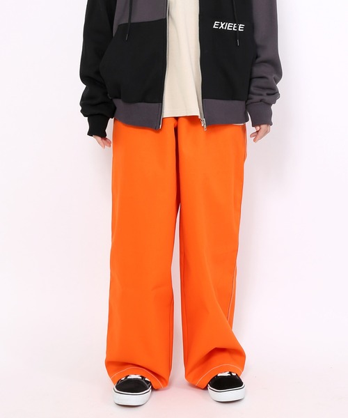 EXIEEE（イグジー）の「ツイルペインターパンツ（その他パンツ・レディース・グリーン/オレンジ/ブルー/ブラック・SMALL/MEDIUM/LARGE）」の4枚目の写真