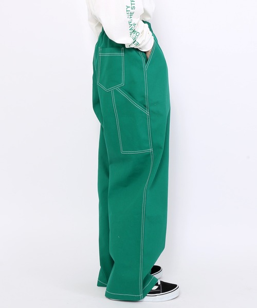 EXIEEE（イグジー）の「ツイルペインターパンツ（その他パンツ・レディース・グリーン/オレンジ/ブルー/ブラック・SMALL/MEDIUM/LARGE）」の18枚目の写真