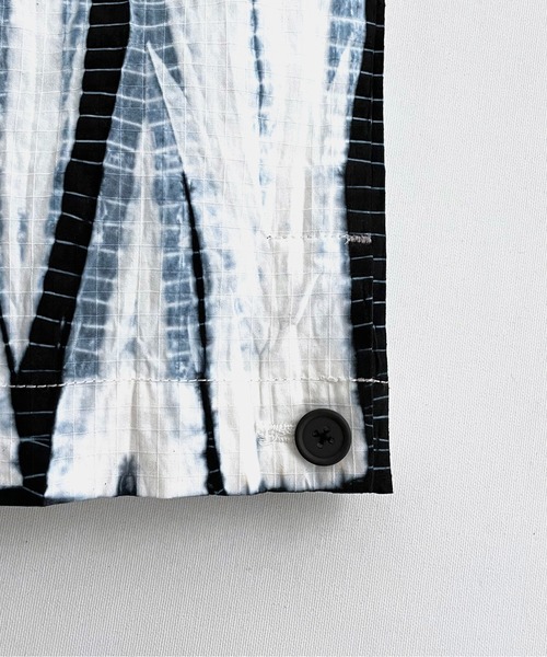 【セール】オーガニックコットン嵐絞り ベイカーパンツ OG RIP［JP DYED］BAKER PANTS（その他パンツ）｜ARCH & LINE（アーチアンドライン）