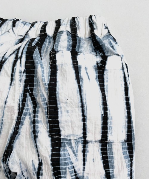【セール】オーガニックコットン嵐絞り ベイカーパンツ OG RIP［JP DYED］BAKER PANTS（その他パンツ）｜ARCH & LINE（アーチアンドライン）