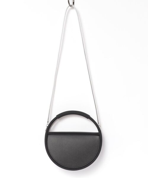 NaNa-NaNa（ナナナナ）の「HOOP RECYCLED LEATHER（ショルダーバッグ・メンズ・ブラック・FREE）」の3枚目の写真