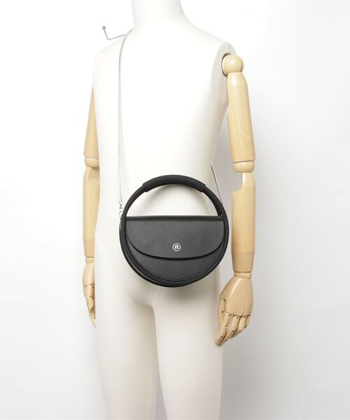 NaNa-NaNa（ナナナナ）の「HOOP RECYCLED LEATHER（ショルダーバッグ・メンズ・ブラック・FREE）」の5枚目の写真