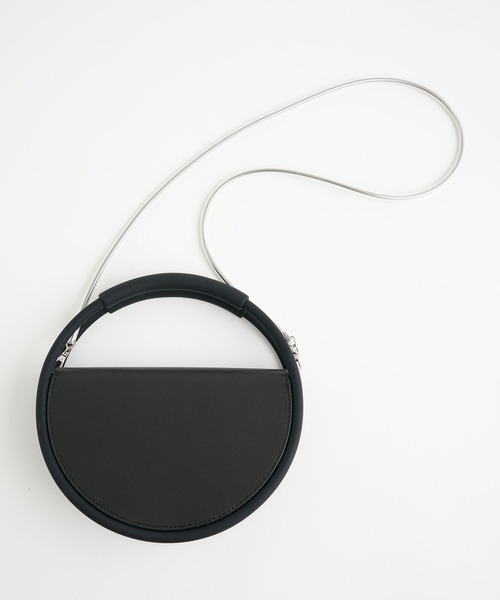 NaNa-NaNa（ナナナナ）の「HOOP RECYCLED LEATHER（ショルダーバッグ・メンズ・ブラック・FREE）」の6枚目の写真