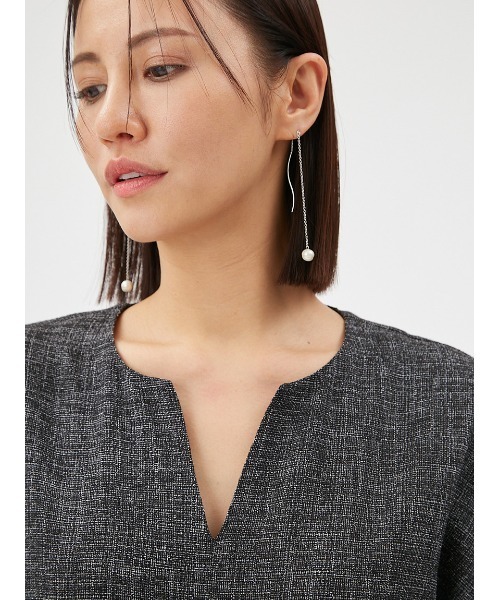 FRAY I.D(フレイアイディー)の「パフスリーブオールインワン(つなぎ/オールインワン・レディース・ネイビー/その他/ライトベージュ・0/1)」の21枚目の写真