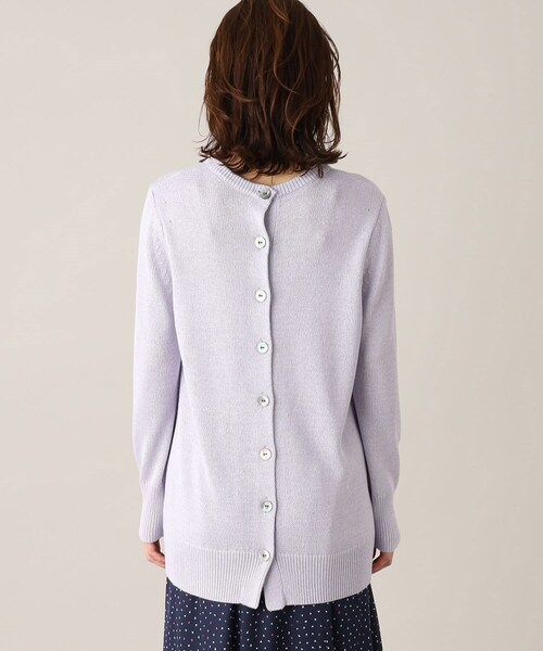 UNTITLED アンタイトル 前後2WAY チュニックニット M カーディガン UNTITLED アンタイトル 前後2WAY チュニックニット M カーディガン