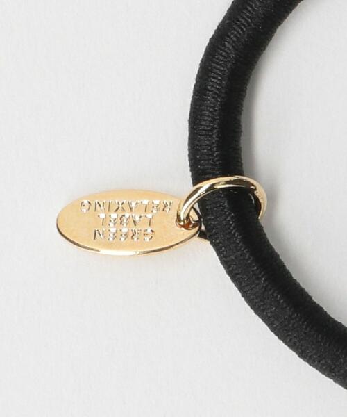 green label relaxing（グリーンレーベルリラクシング）の「【WEB限定】マーブルラウンド / ポニー 2（ヘアゴム・レディース・ブラウン/ベージュ・FREE）」の5枚目の写真