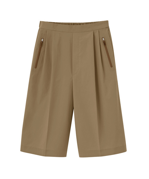 DESCENTE ALLTERRAIN(デサント オルテライン)の「バミューダショーツ / BERMUDA SHORTS(その他パンツ・レディース・ブラック/ベージュ・MEDIUM/LARGE)」の1枚目の写真