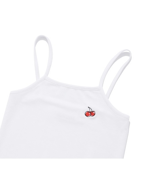 キャミソール KIRSH CHERRY KNIT CROP SLEEVELESS/キルシー チェリー ニット クロップキャミソール セール】KIRSH CHERRY KNIT CROP SLEEVELESS/キルシー チェリー
