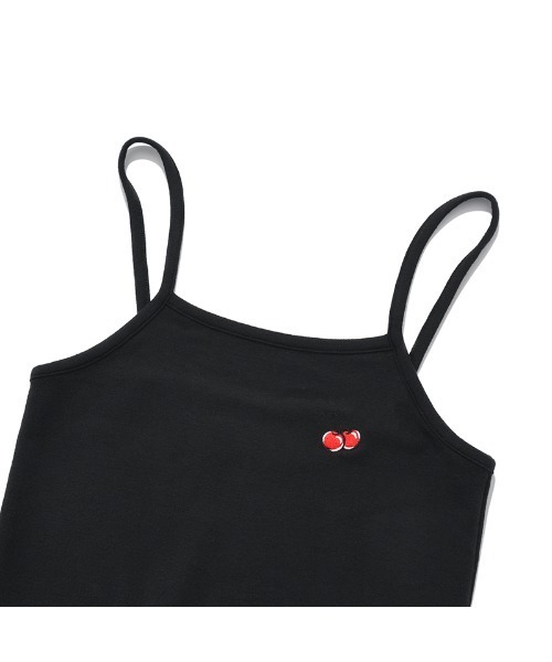 キャミソール KIRSH CHERRY KNIT CROP SLEEVELESS/キルシー チェリー ニット クロップキャミソール セール】KIRSH CHERRY KNIT CROP SLEEVELESS/キルシー チェリー
