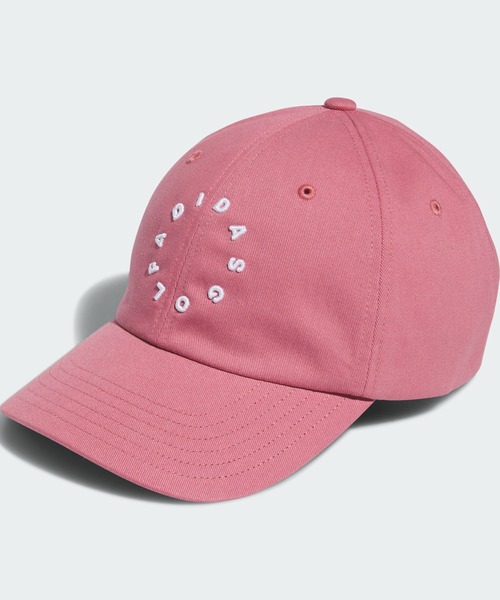 adidas(アディダス)の「サークルロゴ キャップ【adidas Golf/アディダスゴルフ】(キャップ・メンズ・ネイビー/ピンク/ブラック・MEDIUM/LARGE)」の3枚目の写真